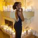 New Fashion Sexy Sleeveless Hollow Out Backless Pearl Chain Waist Slimming Bodycon Dress For Women 2024_ecoleips.com