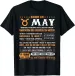 Women's T-Shirts NEW LIMITED Birthday Gifts Born In May Taurus Zodiac T-Shirt - MADE IN USA_ecoleips.com