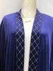 Latest Muslim Fashion Modest Abaya Loose Sleeves Front Open Cardigan Sequins Mesh Velvet Warm Coat Abayas For Muslim Women Eid_ecoleips.com