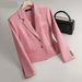 Women's Clothing Fashion Temperament Cardigan Suit Professional Wear Casual Work Clothes Suit Jacket_ecoleips.com