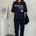 Women's Clothing Manufacturer's Suit For Women Fashionable Age Reducingslimming Short Sleeved Popular Casual Running_ecoleips.com