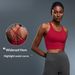 New Women's Yoga Bra With Wide Hem, Thin Straps, Openwork Crisscross Back, And Beautiful Back._ecoleips.com