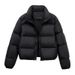 2025 Winter New European Version Kendall Jenner Down Cotton Short Style For Petite Women, Thickened Coat, Puffer Jacket_ecoleips.com