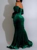 K Women's Formal Dress, Floor Length Skirt, Wrap Skirt, Sexy Party Dress_ecoleips.com