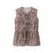 Women's Clothing Animal Print Vest Straight Pants Suit_ecoleips.com