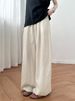 K Wide Leg Pants For Women, Slim Fit, High Waisted, Loose Hanging, Lazy Style Pants_ecoleips.com