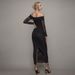 Women’s Clothing autumn new sexy temperament dress tube top long sleeve mesh toast dress long dress_ecoleips.com