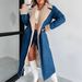 Women’s Elegant Trench Coat – Sherpa-Lined Denim With Belted Waist & Double Pockets (XS-XXL, Quilted Interior, Oversized Fit)_ecoleips.com