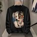 FW25 Matching Couple Cotton Crew Neck Sweatshirt - His & Hers_ecoleips.com