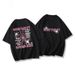 women's High-quality Round-neck Pullover Short-sleeved T-shirt_ecoleips.com