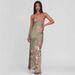 Women New Summer Dress Elegant Slim Printed Pure Desire Sleeveless Sling Dress Casual Streetwear For Female_ecoleips.com