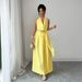 Women's Clothing Elegant French Style Women's Halter Neck Dress European American Style Spring Summer For Formal & Casual_ecoleips.com