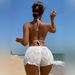 Women’s Clothing New Summer Beach Pants For Women Solid Color Sexy Knitted Hollow Beach Bikini Swimsuit Bottoms For Women_ecoleips.com