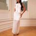 Women's Clothing Middle East Women's Clothing Sleeveless Round Neck Simple Vest Top Tight Hip Long Skirt Daily Casual Suit_ecoleips.com
