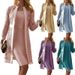 Women's Clothing Prom & Evening Dresses Spring And Summer New Stock Women's Color Lace Cardigan Dress Two Piece Jacket_ecoleips.com