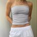 Women's Clothing Spring And Summer New Products Women's Fashion Striped Off Shoulder Tube Top Vest Top_ecoleips.com
