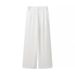 girl Girl 2024 Autumn Deep V-neck White Blazer Suit Women's Set AA77-5333_ecoleips.com