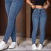 Retro Washed Slim Fit Casual Fashion Women's Pants Solid Color Elastic Versatile Cotton Denim Jeans_ecoleips.com