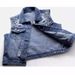 K Cowboy Vest Women's Short Style New Ripped Nail Bead Sleeveless Jacket Versatile Slim Fit Top_ecoleips.com