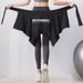 K Yoga Hip Covering Skirt Cover Running Exercise Anti Embarrassment Outer Skirt Butt Curtain Fitness One Piece Hip Covering Skirt Yoga Dress For Women_ecoleips.com