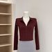 Women’s Clothing New Yoga Clothes Women's Thin Yoga Cardigan Knotted Sports Pilates Long Sleeve Jacket Coverall Pants Set_ecoleips.com