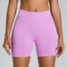 Women's Clothing Seamless Yoga Shorts Women's Three Point High Waist Peach Sports Pants Nude Quick Drying Fitness Yoga Clothes_ecoleips.com