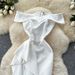 Elegant Dress For Women Light Luxury Celebrity High End Waist Hugging Ruffled Slit Slim Fitting Sleeveless Tube Top Dress_ecoleips.com