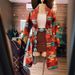 Women's Clothing Western Style Autumn And Winter Women's Printed Hemming Craft Medium And Long Woolen Coat_ecoleips.com