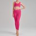 Women's High-Waisted Yoga Outfit Hip Lifting Tummy Flattening Slimming Backless Sports Bra Set for Running_ecoleips.com