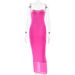Women's Clothing New Lace Tube Top Dress For Women, Fashionable Hottie Holiday Style Suspender Backless Long Skirt_ecoleips.com