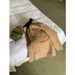 Aria Basics Huang Zheng Retro Color-Block Corduroy Thickened Cotton-Padded For Women Winter Loose Mid-Length Jacket Top 541106_ecoleips.com