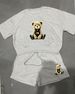 DR Bear Women's Summer Sports Suit Fashionable Casual Two Piece Set With T-Shirt And Shorts Chic Youthful Style_ecoleips.com