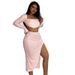 Neon Euphoria – Sequin-Studded Crop Top & Mermaid Skirt Set For Ibiza Raves & Dubai Neon Nights_ecoleips.com
