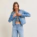 2025 Spring New Cross-Border Slim-Fit Short Long-Sleeve Vintage Workwear Multi-Pocket Denim Jacket For Women_ecoleips.com