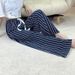 Women's Viscose Pajama Pant Internet Celebri Calf Length Trousers Wide Leg Pants Floral Print Loose Home Air Conditioning Pants_ecoleips.com