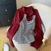 Women's Striped Vest & Cropped Hoodie Set – Stand Collar Long Sleeve Two-Piece Outfit | Casual Layering Essentials (S-2xl)_ecoleips.com