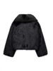 Fur Jacket Women's Fashion Elegant Fox Fur Coat Short Cropped Casual Streetwear With Pockets (Multiple Colors)_ecoleips.com