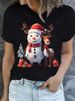 Summer European And American Cross-border Foreign Trade Wholesale T-shirts, Round-neck Casual Plus-size Loose_ecoleips.com