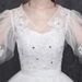 Plus Size For Fat MM Summer And Autumn 2025 New Bride Wedding Main Dress Slimming Simple Studio Covering Arms_ecoleips.com