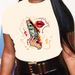 Summer European And American Cross-border Foreign Trade Plus-size T-shirt, Round-neck Casual Loose-fitting Short-sleeve_ecoleips.com