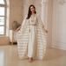 Women's Independent Website Dress NC174 European American Style Cross Border Trade Sequin Two Piece Robe_ecoleips.com