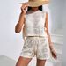 Women's Clothing New Hand Knitted Vest Loose Casual Seaside Vacation Two Piece Set_ecoleips.com