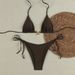 Women's Clothing Bikini Sexy Solid Color Swimsuit Female Swimsuit_ecoleips.com