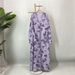 Modest Abaya Dress/Muslim Dress Women Fashion Double Layer Chiffon Printed Cardigan Women's Muslim Clothing_ecoleips.com