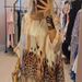 Women's Clothing new fashion casual printed tops and trousers two piece suit_ecoleips.com
