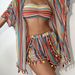 Trendy Halter Neck Bikini Two Piece Set Middle Eastern Sexy Print Women's Swimwear_ecoleips.com