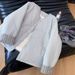 girl Warm Women's Cotton Jacket Coat Loose Fashion Versatile Top Autumn Short Fleece Winter Wear_ecoleips.com