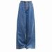 Vintage Relaxed Fit Wide Leg Jeans For Women - Stretchy Waist Flowy Denim Pants (Retro Blue) | Boho Chic & Comfortable_ecoleips.com