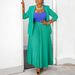 Women's Clothing Fashion Casual Professional Wear Ladies Suit + Pleated Skirt Suit_ecoleips.com