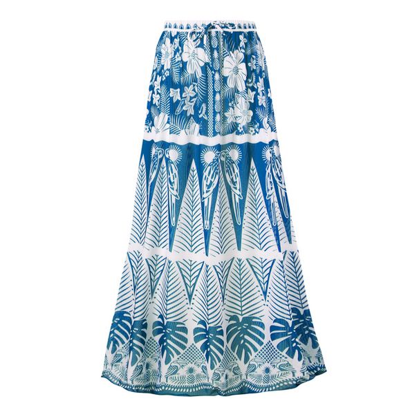 Women's Clothing Retro Split Three Piece Bikini Swimsuit Sexy One Shoulder Mesh Skirt Swimsuit Suit_ecoleips.com